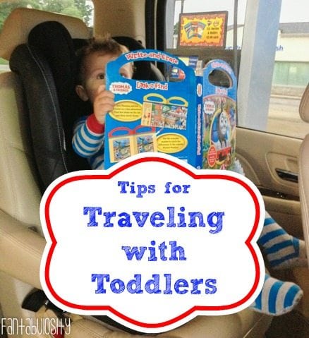 Traveling with Toddlers, label