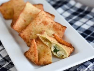Guacamole Wontons Recipe I had no idea these were so easy!