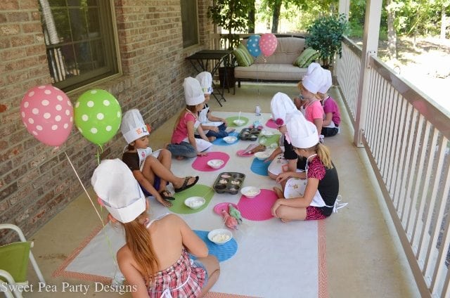 Baking Party Girl Birthday Girls Cupcake Decorating