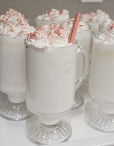 White Christmas Party Ideas White Hot Chocolate https://fantabulosity.com