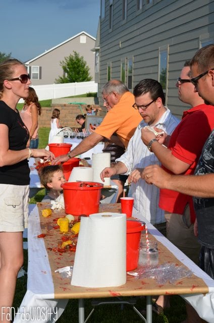 Crawfish Boil Party Decorations