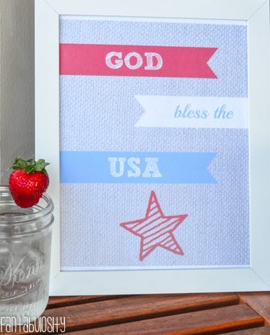 Free Fourth of July Printable