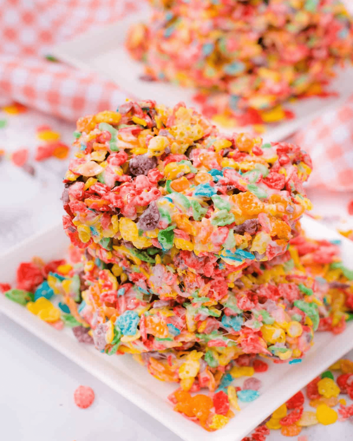 Fruity pebbles marshmallow treats