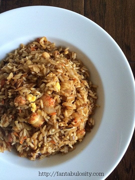 Restaurant Style Fried Rice, easily made at home! https://fantabulosity.com