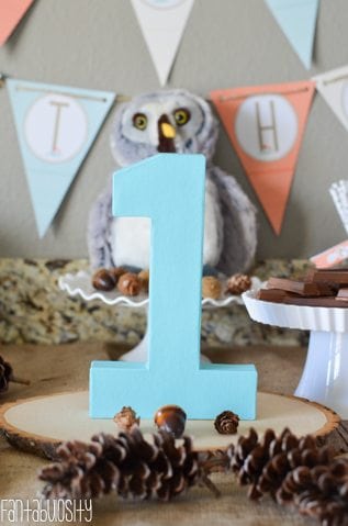 Woodland Friends First Birthday Party Ideas #1 https://fantabulosity.com