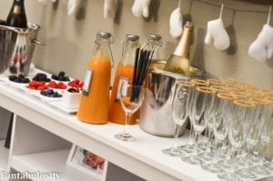 Favorite Things Party Ideas-Champagne Bar Ideas https://fantabulosity.com