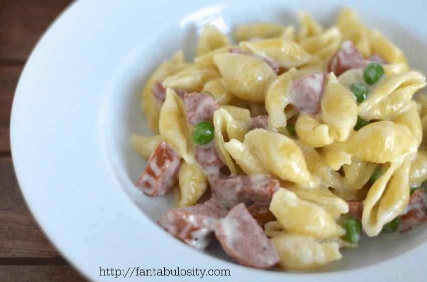 Polish Sausage Alfredo https://fantabulosity.com