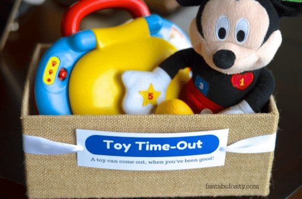 Toy Time-Out! Brilliant! I love this direction of parenting, with child discipline! https://fantabulosity.com