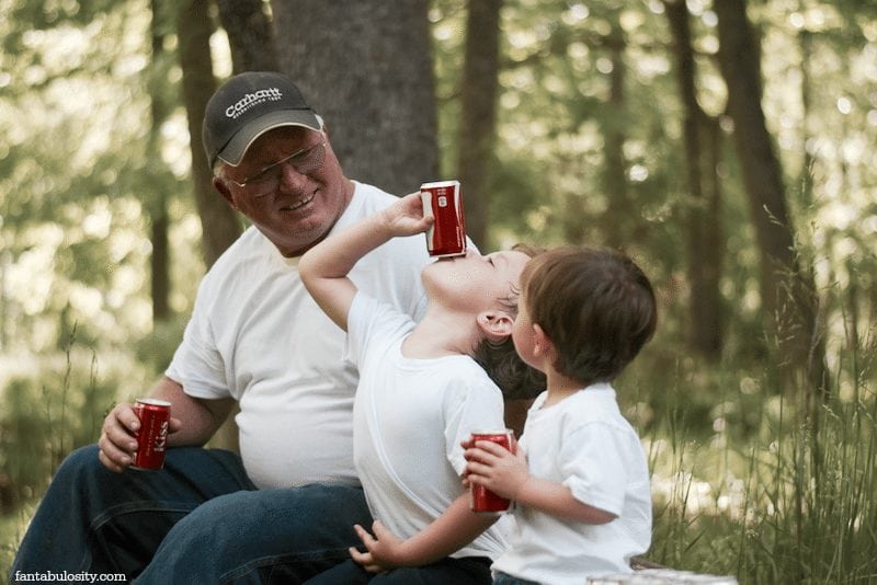 Grandpa Sharing a Coke https://fantabulosity.com