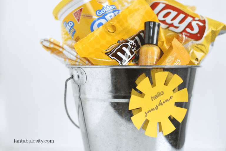 Box of Sunshine Gift Ideas - Gift Baskets of all things Yellow ...