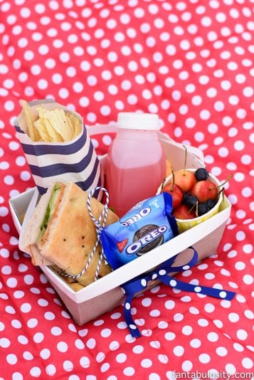 DIY Picnic Boxed Lunch Idea https://fantabulosity.com