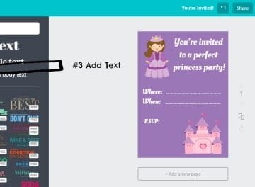 How to Create a Kid's Birthday Invitation with Canva!, and FREE printable! https://fantabulosity.com