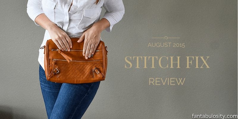 Stitch Fix Review August 2015 - Fix #20 https://fantabulosity.com