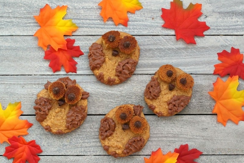 Peanut Butter Owl Cookies https://fantabulosity.com