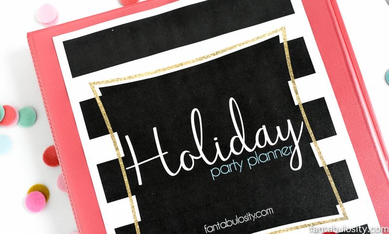 Holiday Party Planner Download. Checklists, menu planner, guest list tracker...