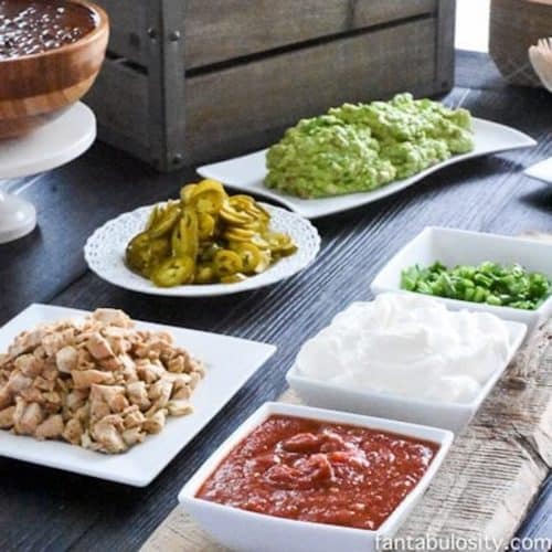 Nacho Bar Ideas - The BEST Toppings for Nachos at this Party!