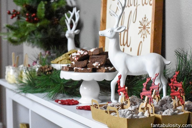 How fun would this be to create for even a small gathering at home!? Simple Tips for Creating a Holiday Dessert Bar