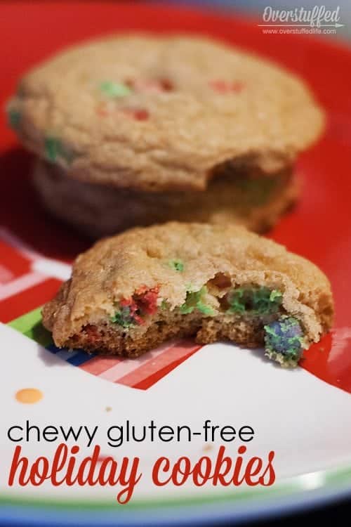 Chewy Gluten Free Holiday Cookies