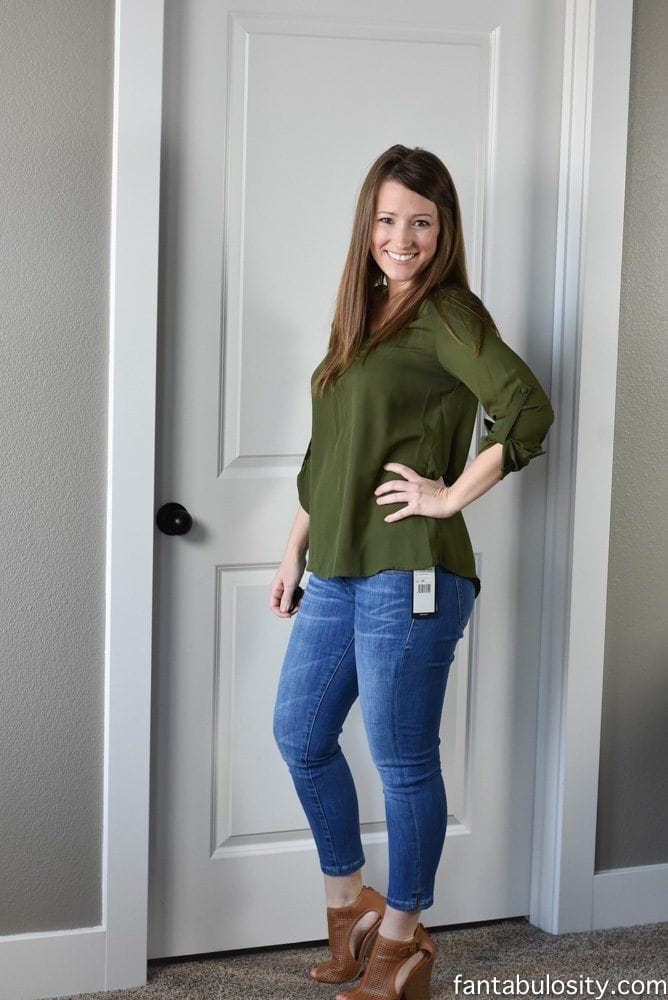 The cropped jeans! Stitch Fix Review January 2016 - 2nd January Fix Fantabulosity.com