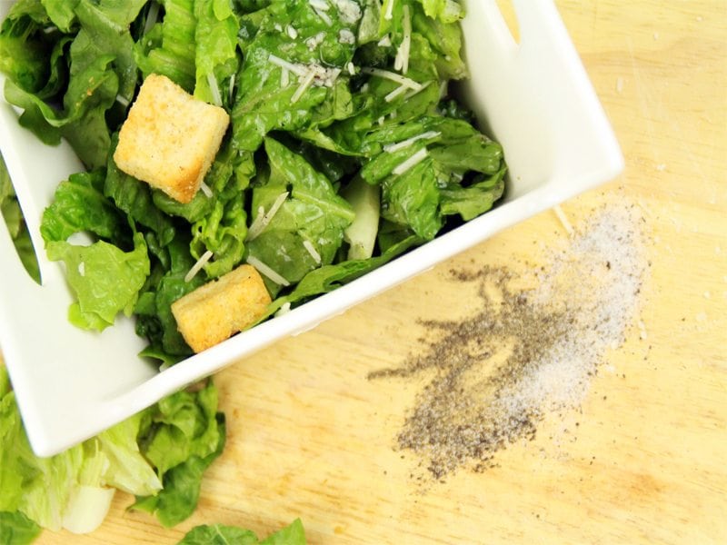 Easiest Side Salad Recipe Made Using a Sandwich Bag