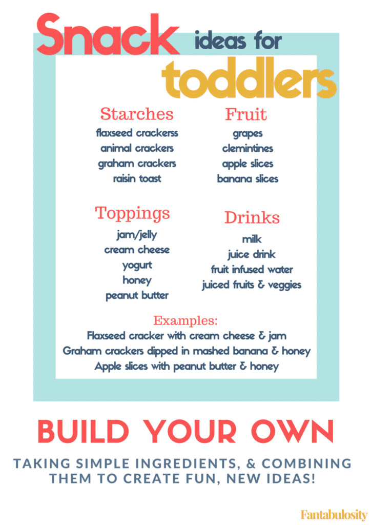 Healthy Snack Recipe Ideas for Toddlers