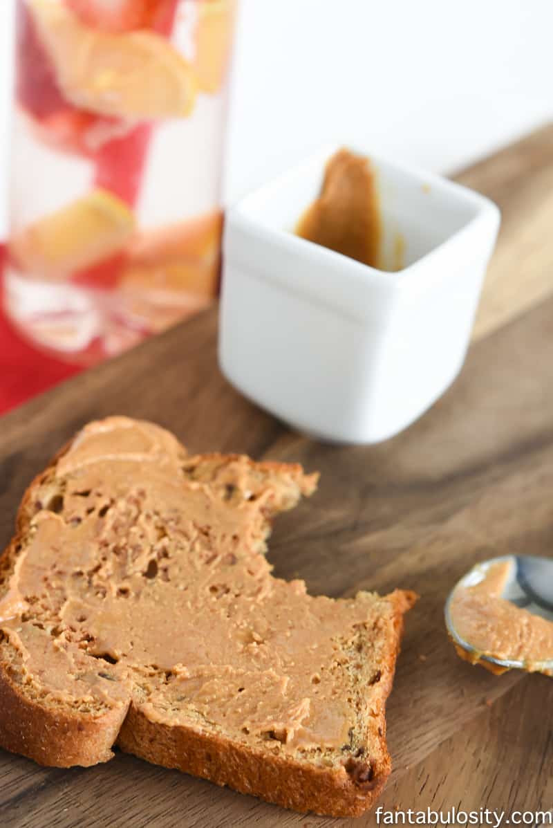 Raisin Toast with Peanut Butter! Healthy Snack Recipe Ideas for Toddlers