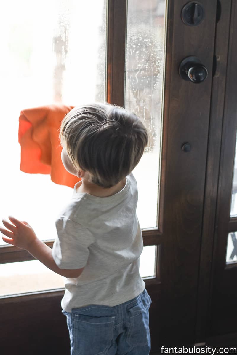 Spring Cleaning with Toddlers