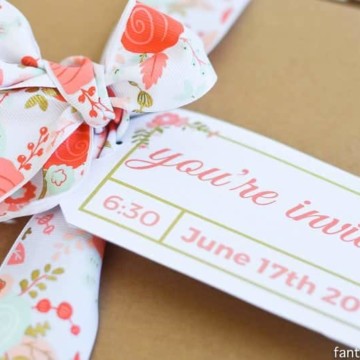 Favorite Things party invitation ideas