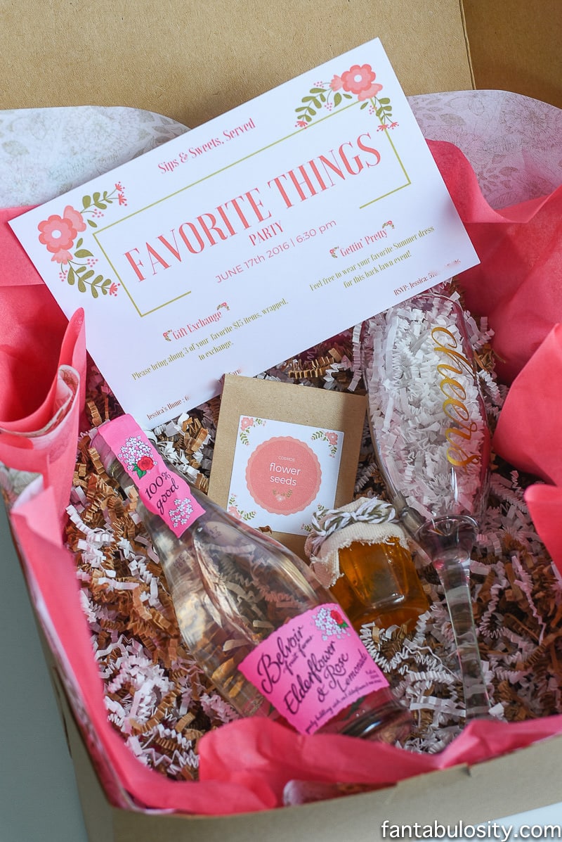 Favorite Things Invitation Ideas - Hand Delivered, Boxed Invites; flowers, pink, spring, honey