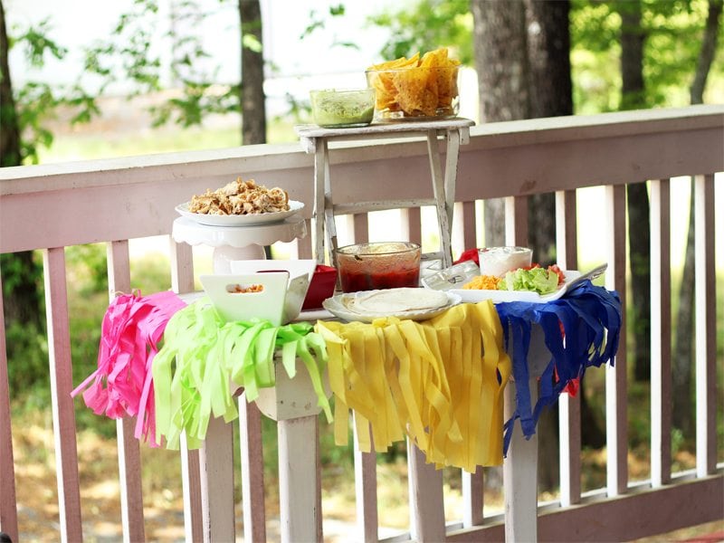 Simple Taco Bar Party Ideas