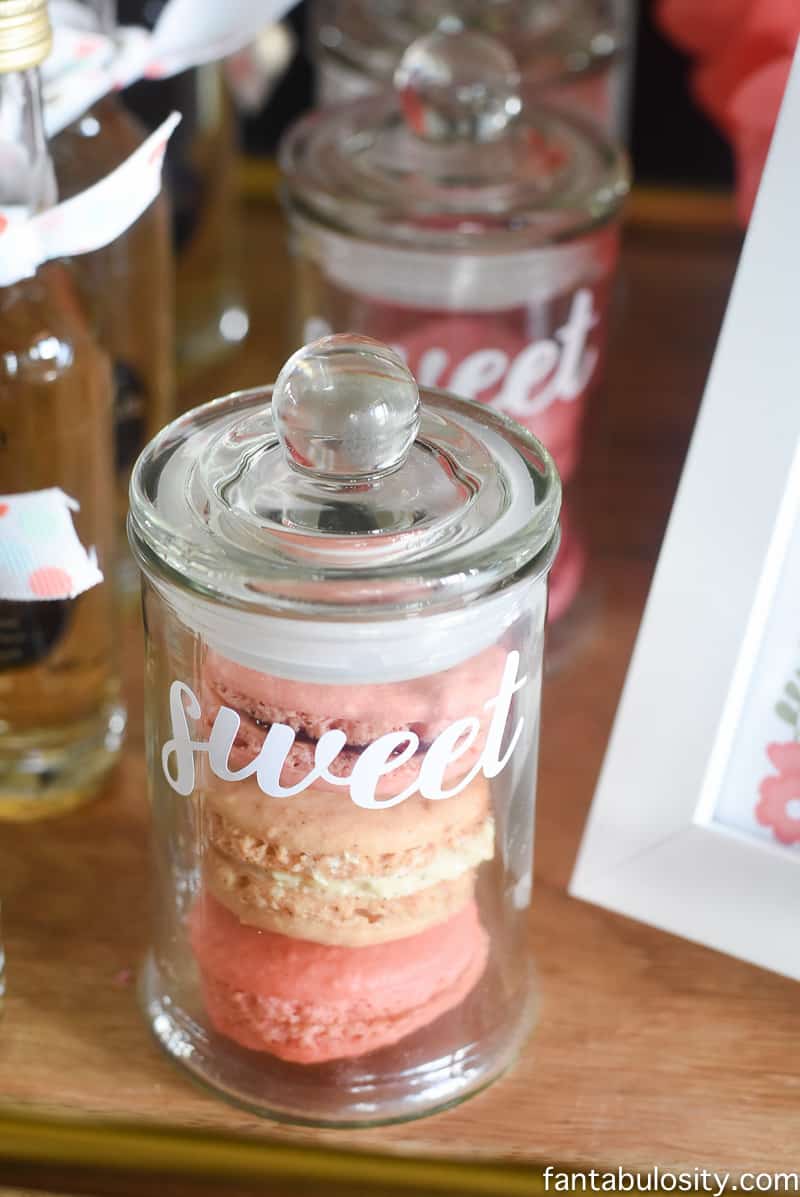 "Sweet" Jars for Favorite Things Party Favors