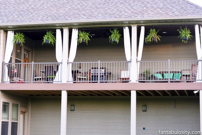 Back Yard Patio Curtains