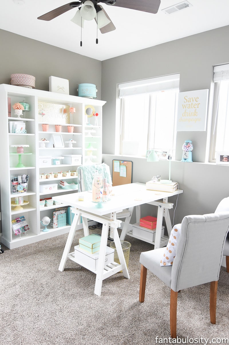 Office/Craft Room Makeover Reveal! - Mom Endeavors