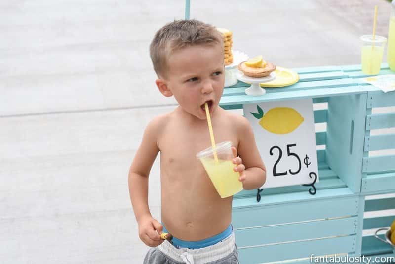 lemonade stand ideas for kids