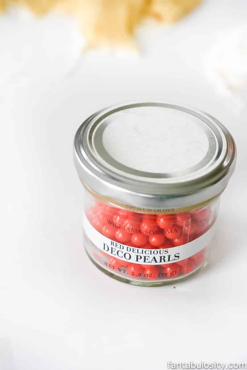 Williams Sonoma Deco Pearls! So cute for cookie and cake decorating.