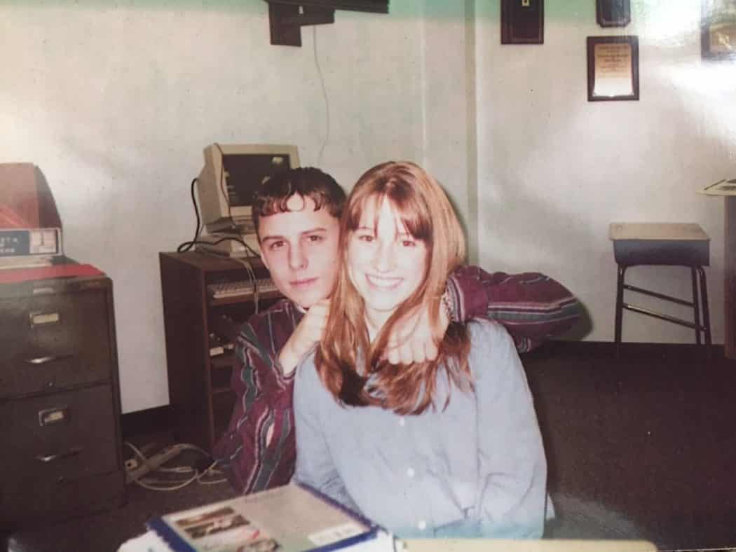 Matt and Jessica High School Picture