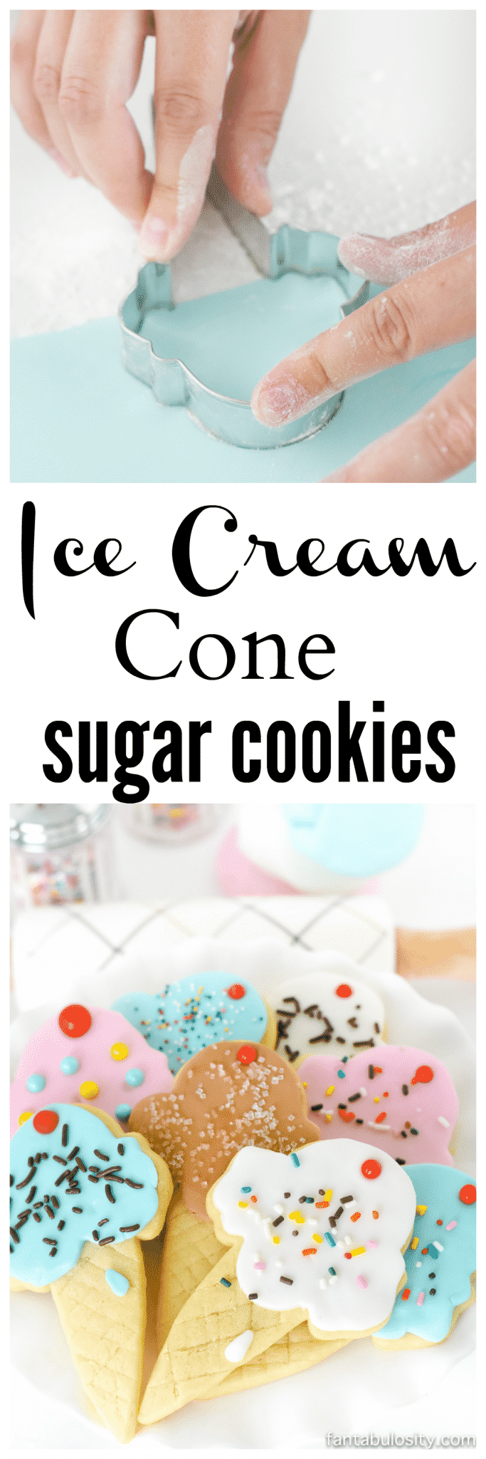 The Freshman Cook: Ice Cream Cone Sugar Cookies!