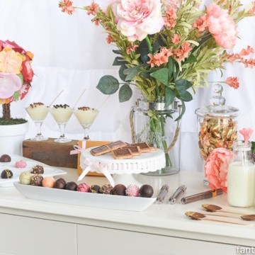 Chocolate Party and chocolate bar with Godiva Chocolate! OMG this sounds amazing. Would LOVE to go to a party like this! How easy too! fantabulosity