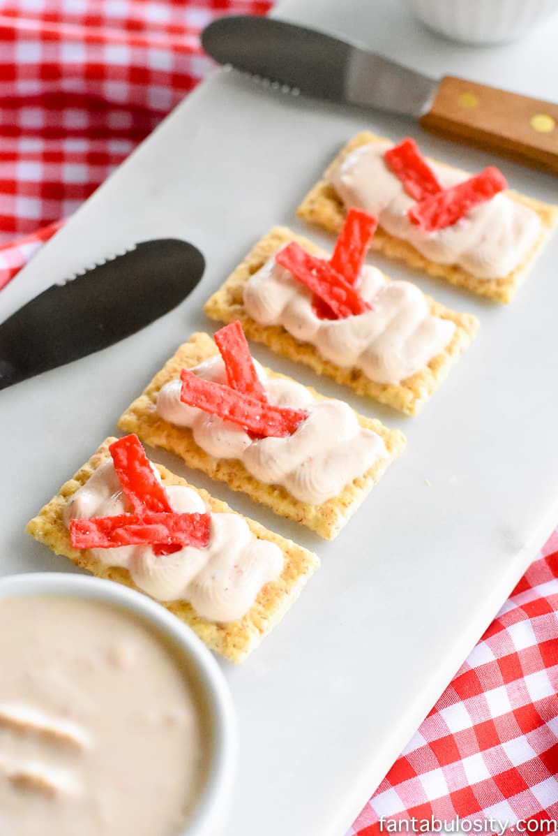 A Dip Bar! Such a fun way to style snacks for a party.