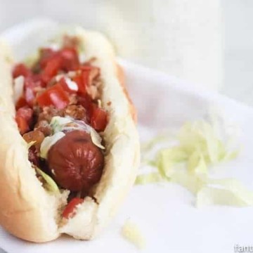 Hot Dog Week: Bacon, Lettuce, Tomato "BLT"