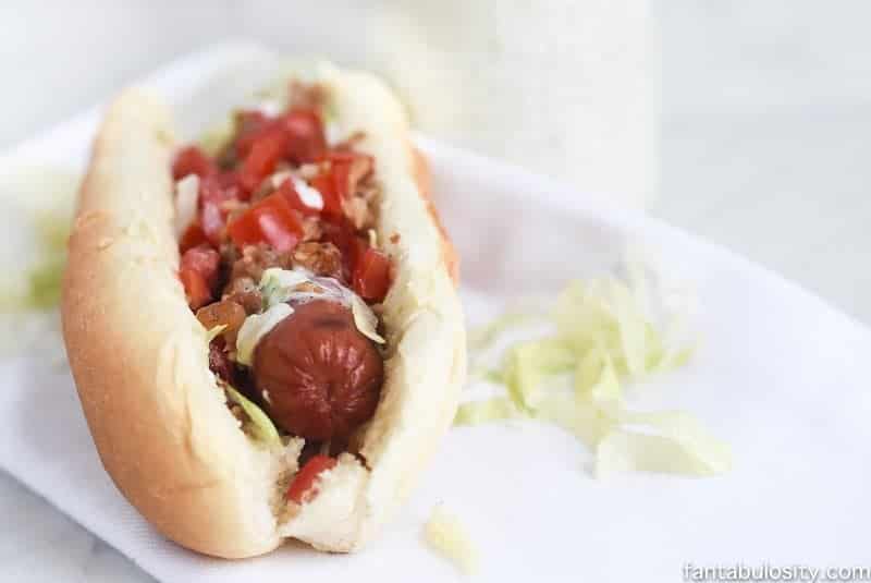 Hot Dog Week: Bacon, Lettuce, Tomato "BLT"
