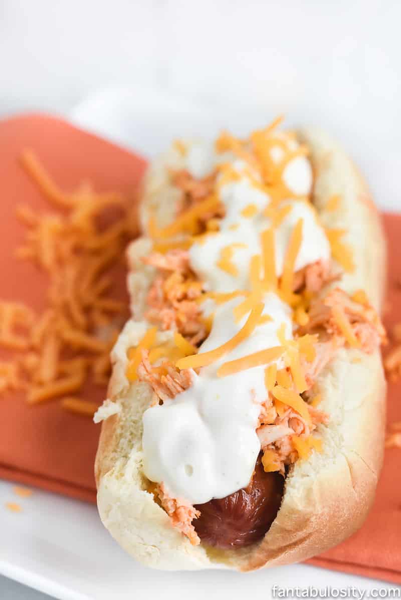 Hot Dog Week: Buffalo Chicken Hot Dog