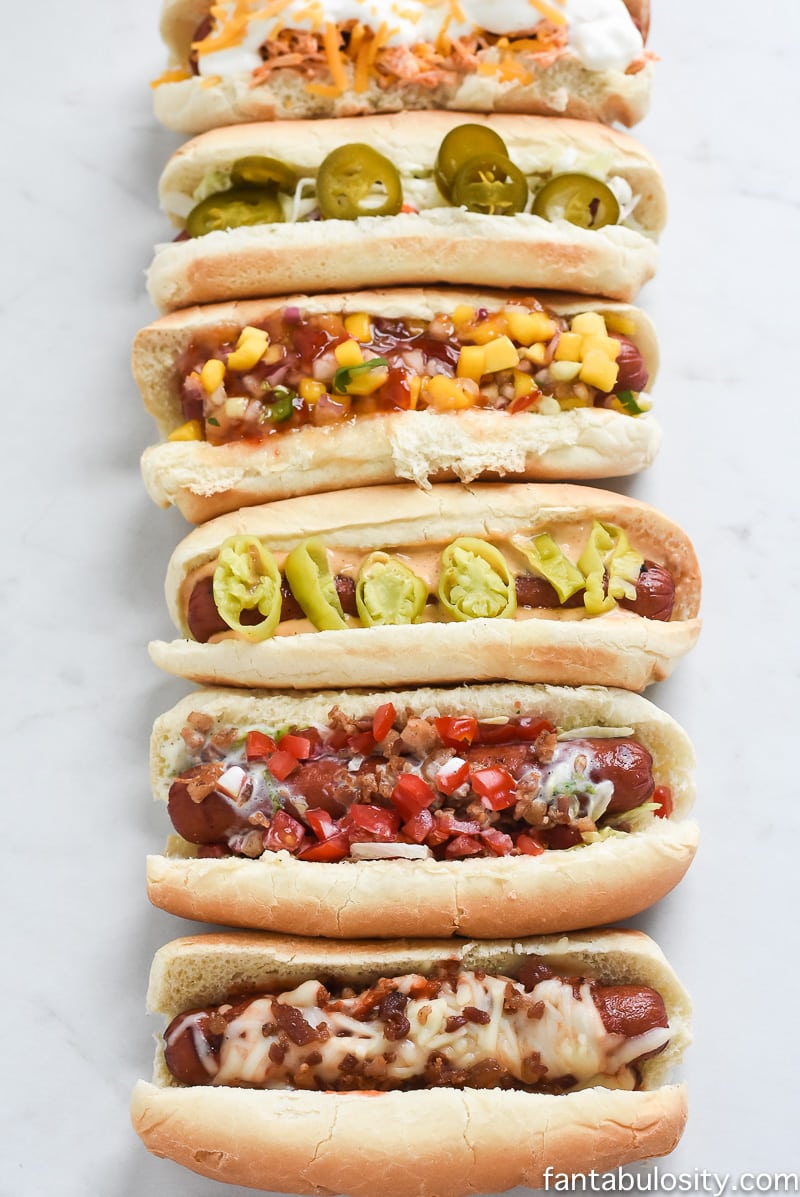Hot Dog Week: Great topping ideas for a hot dog bar