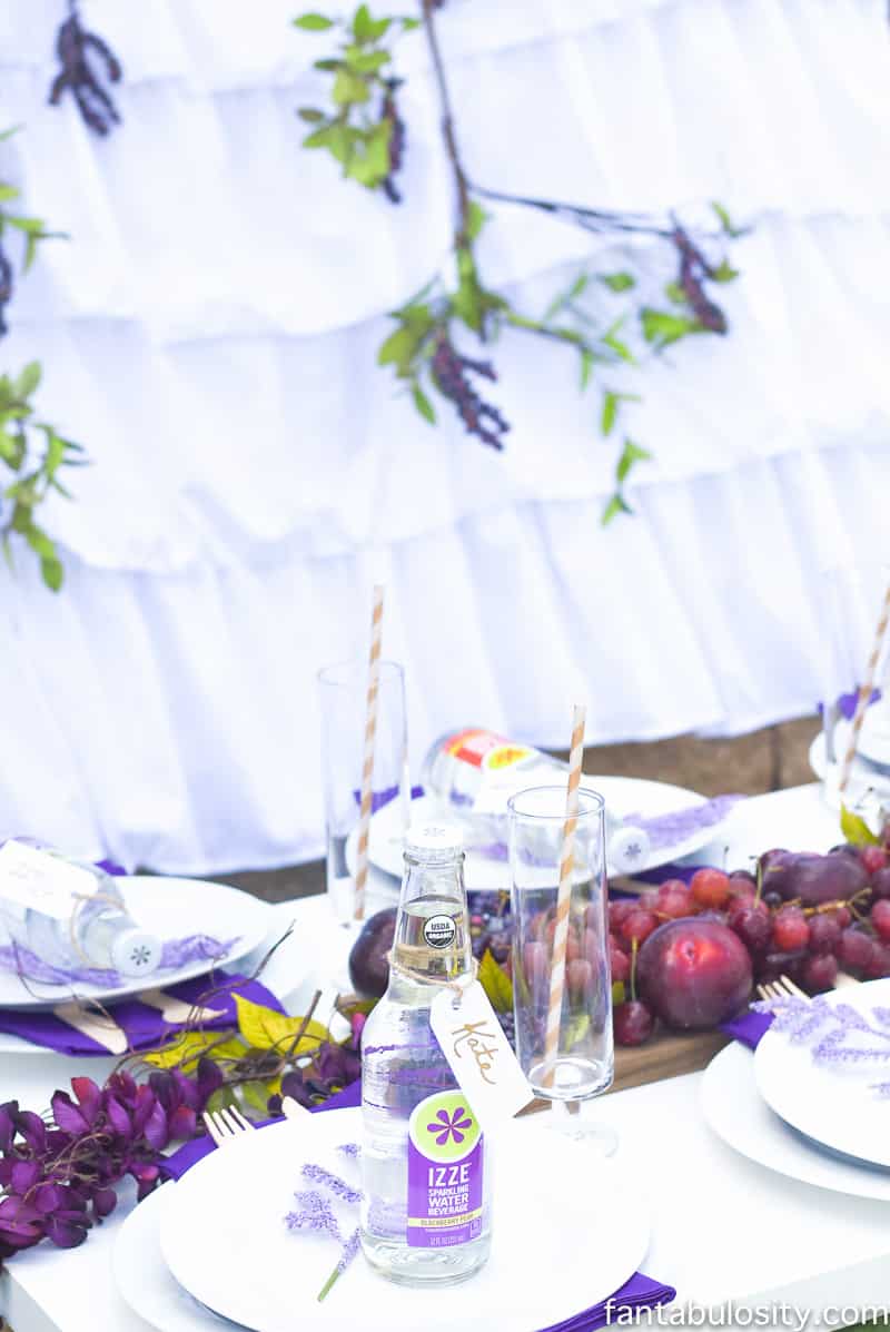 Whimsical Purple Passion Tablescape, Fantabulosity