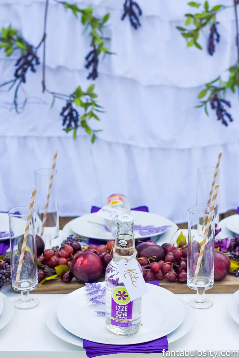 Whimsical Purple Passion Tablescape, Fantabulosity