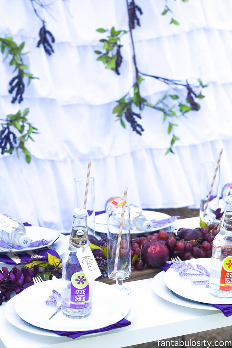 Whimsical Purple Passion Tablescape, Fantabulosity