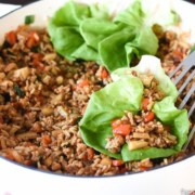 Asian chicken lettuce wraps - quick weeknight meal Fantabulosity