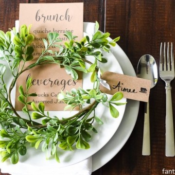 Brunch Ideas for a Brunch Party that can easily be recreated!