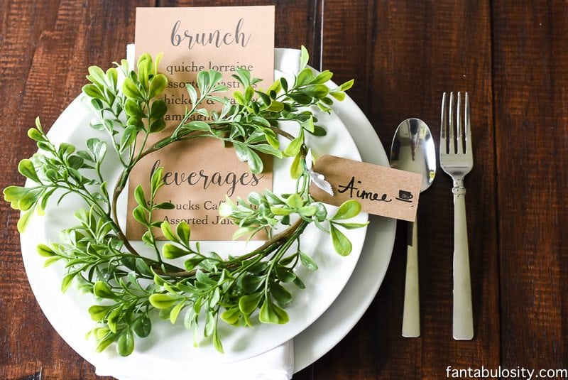 Brunch Ideas for a Brunch Party that can easily be recreated!