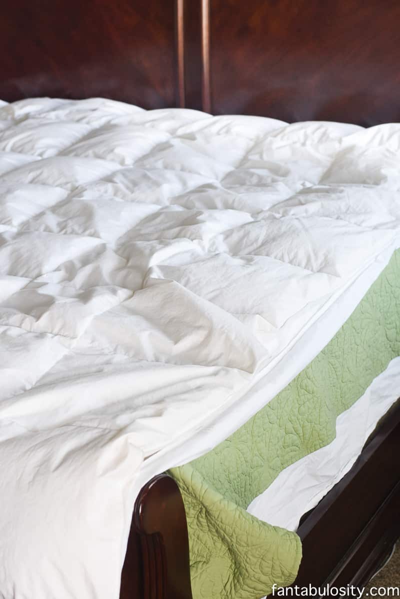 How to put on a duvet cover